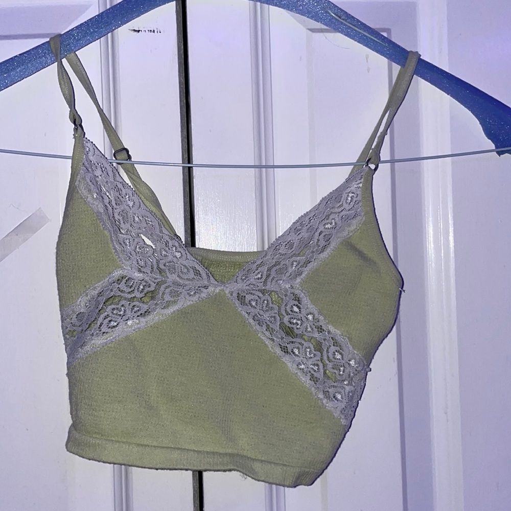 Lace tank top